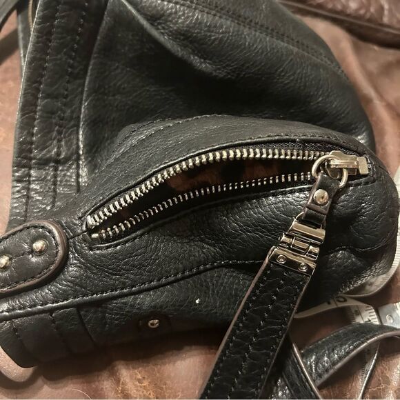 B. Makowsky Leather Crossbody - Picture 9 of 11
